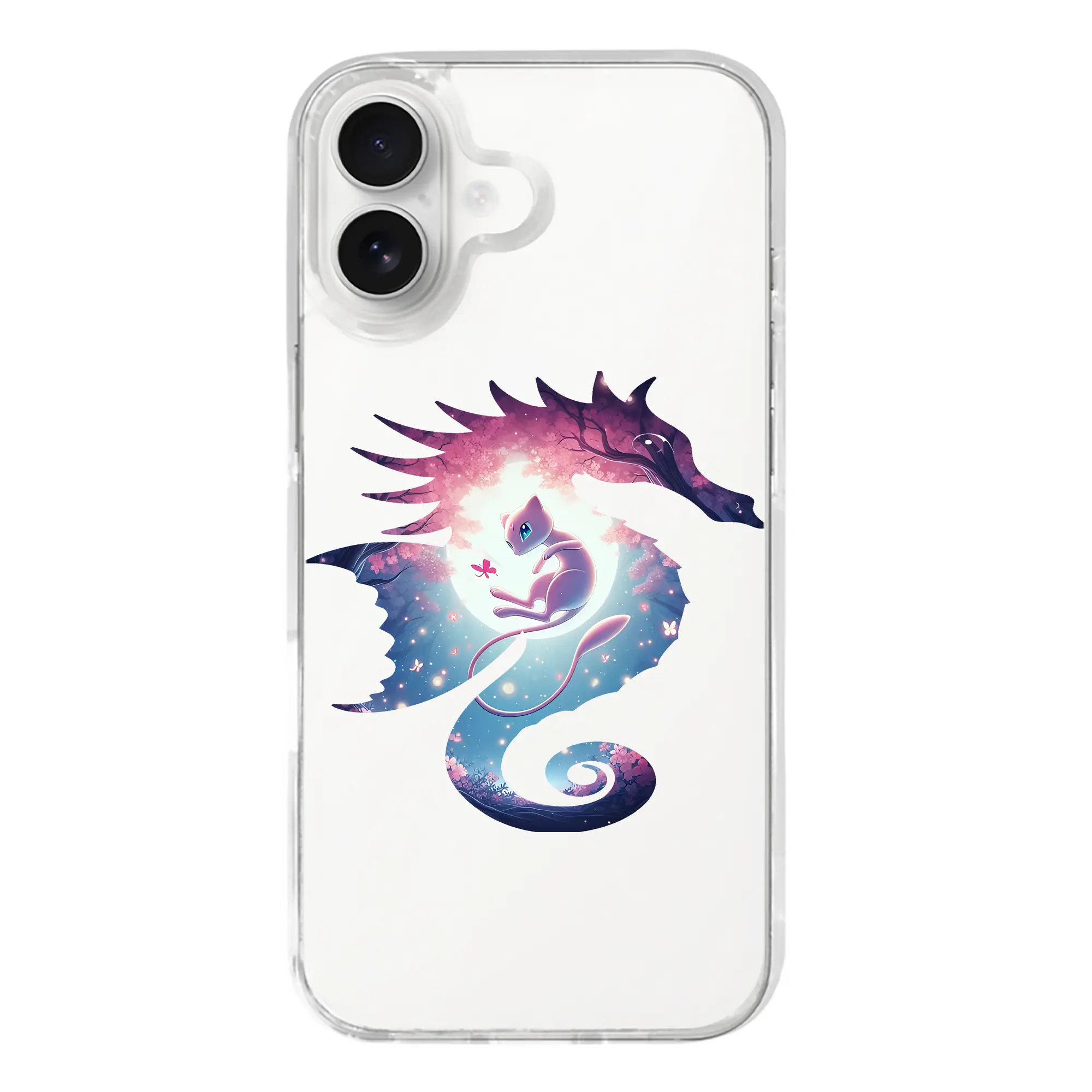 ポケモン グッズ,ミュウ - iPhone 17シリーズ 透明スマホケース – 薄型・耐衝撃・精密フィット保護カバー